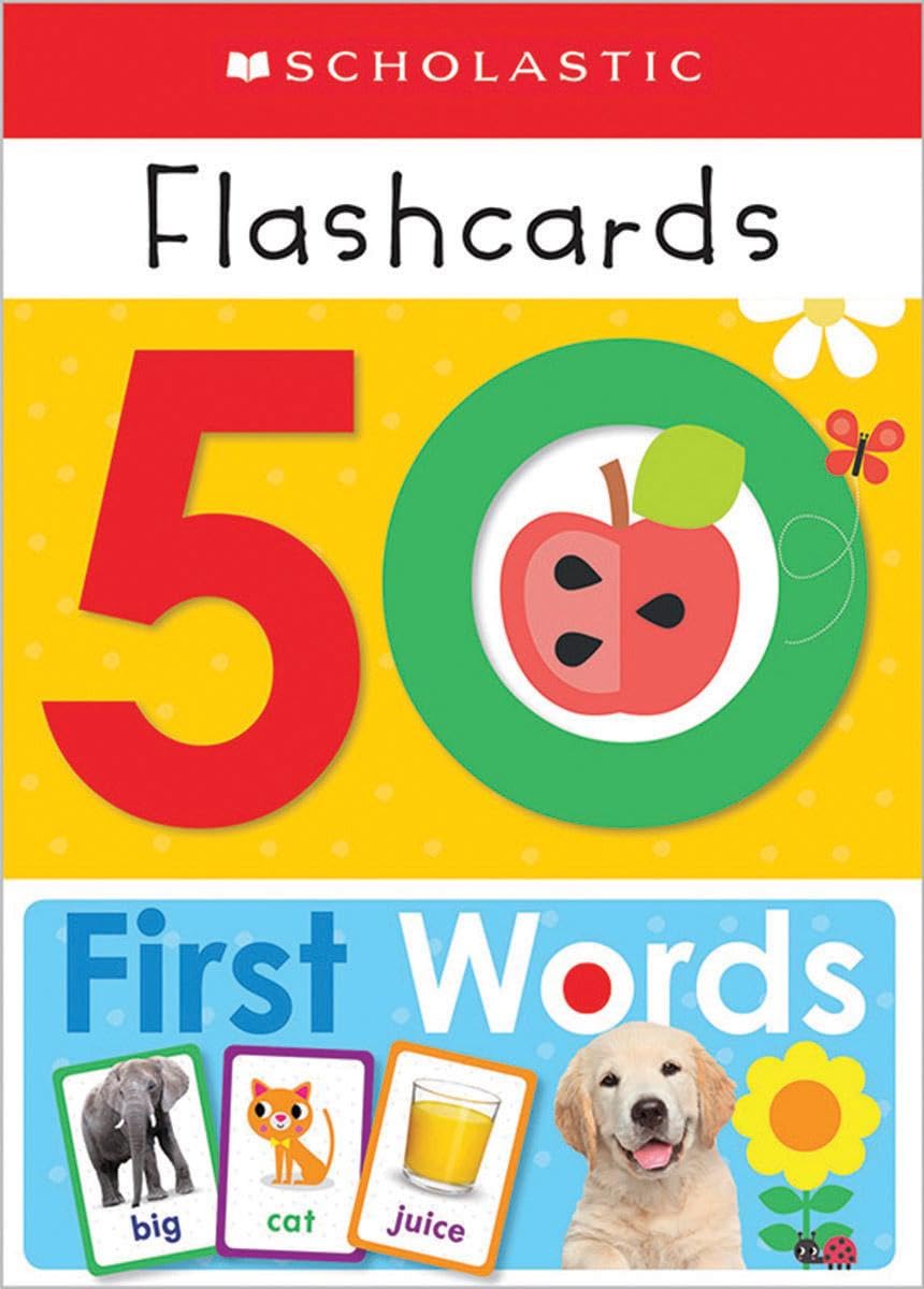 50 First Words Flashcards