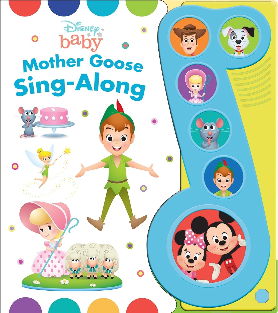 Disney Baby Mickey Mouse, Minnie, Toy Story and More! - Little Music Note Sound Book
