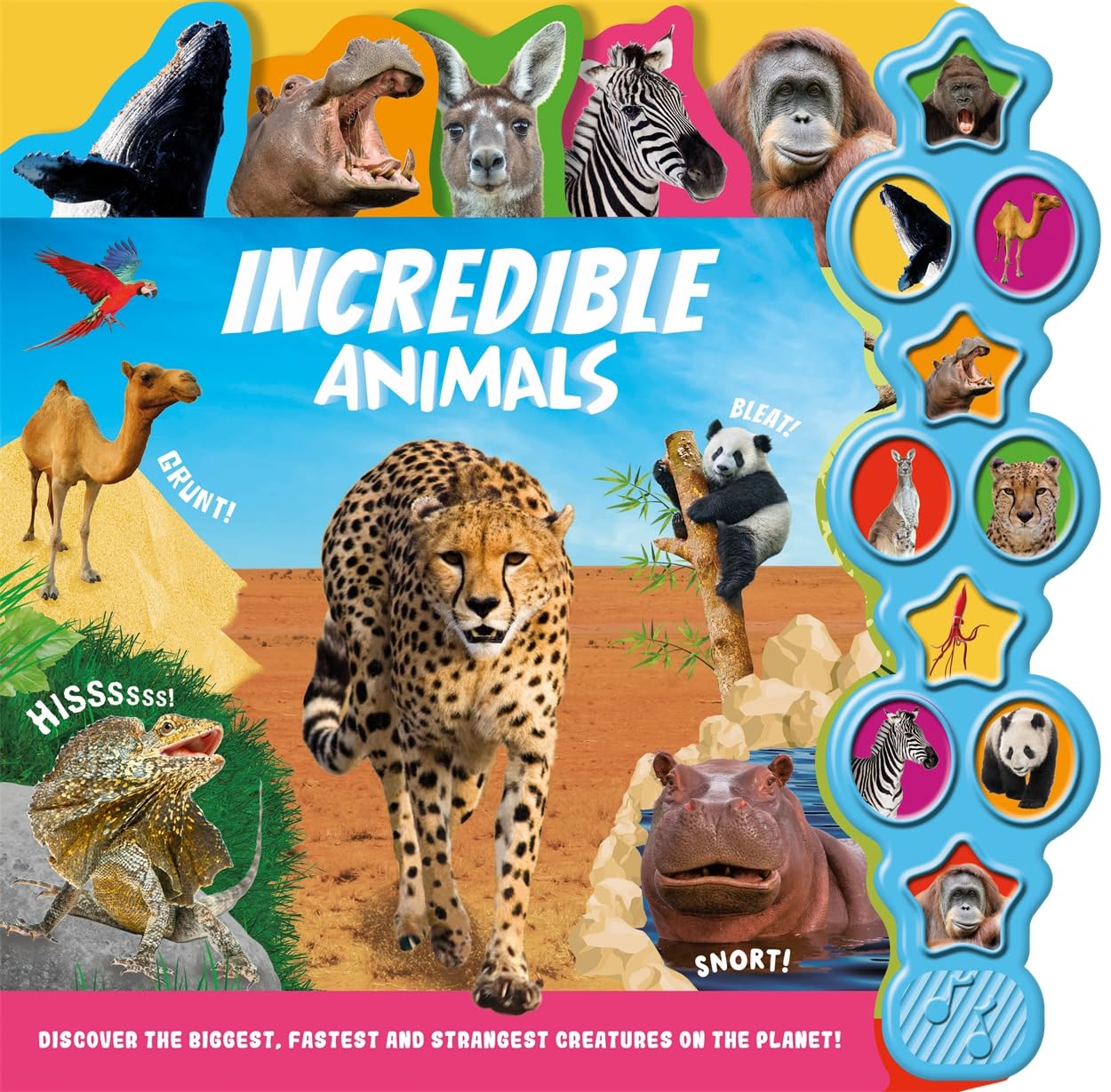 Igloo Books Ltd Incredible Animals (My First Tabbed Sound Book)