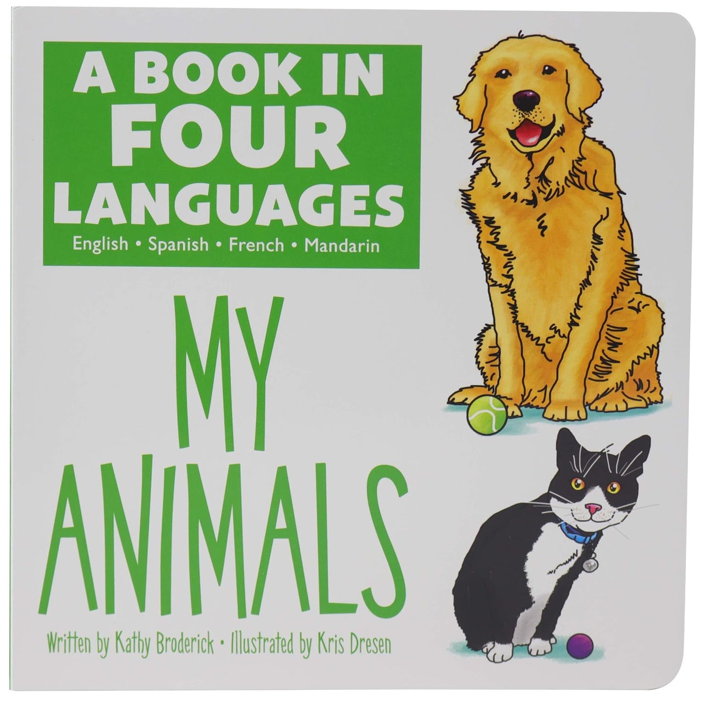 A Book in Four Languages: My Animals