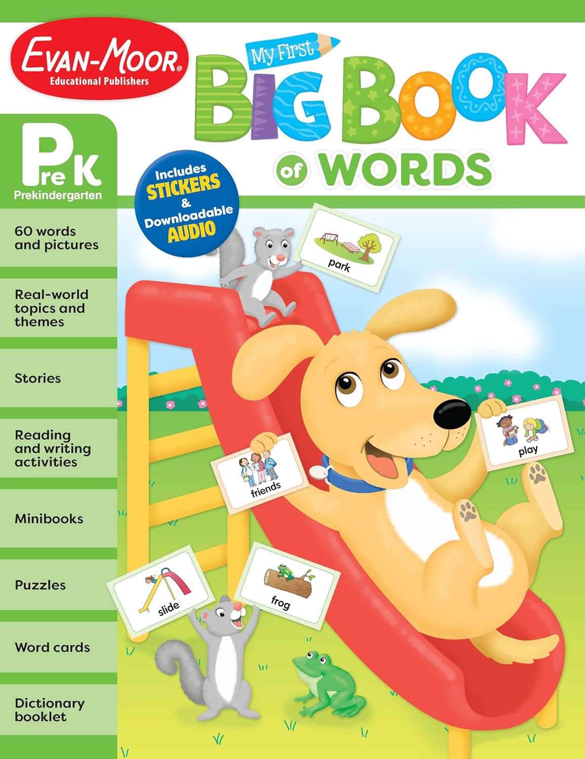 My First Big Book of Words Grade Prek Workbook