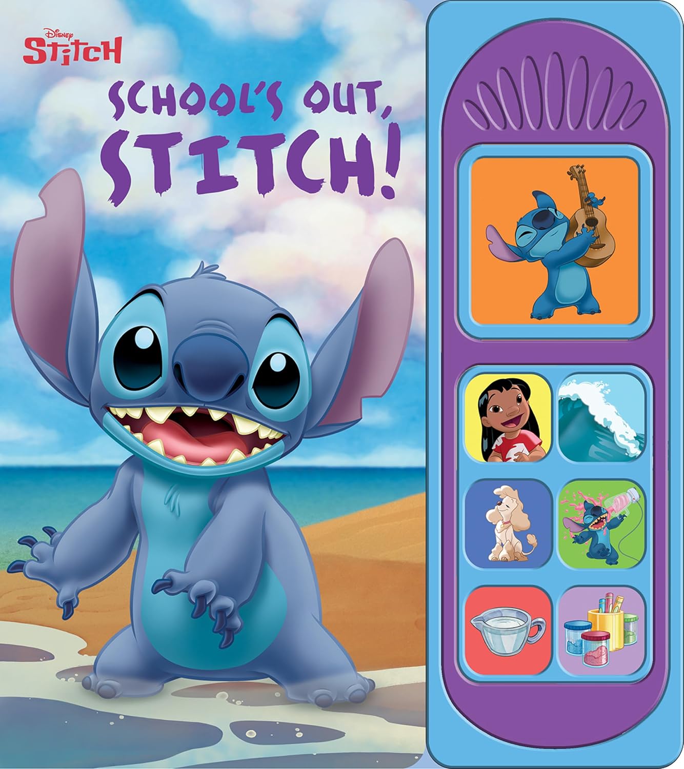 Disney Stitch - School’s Out, Stitch! Sound Book