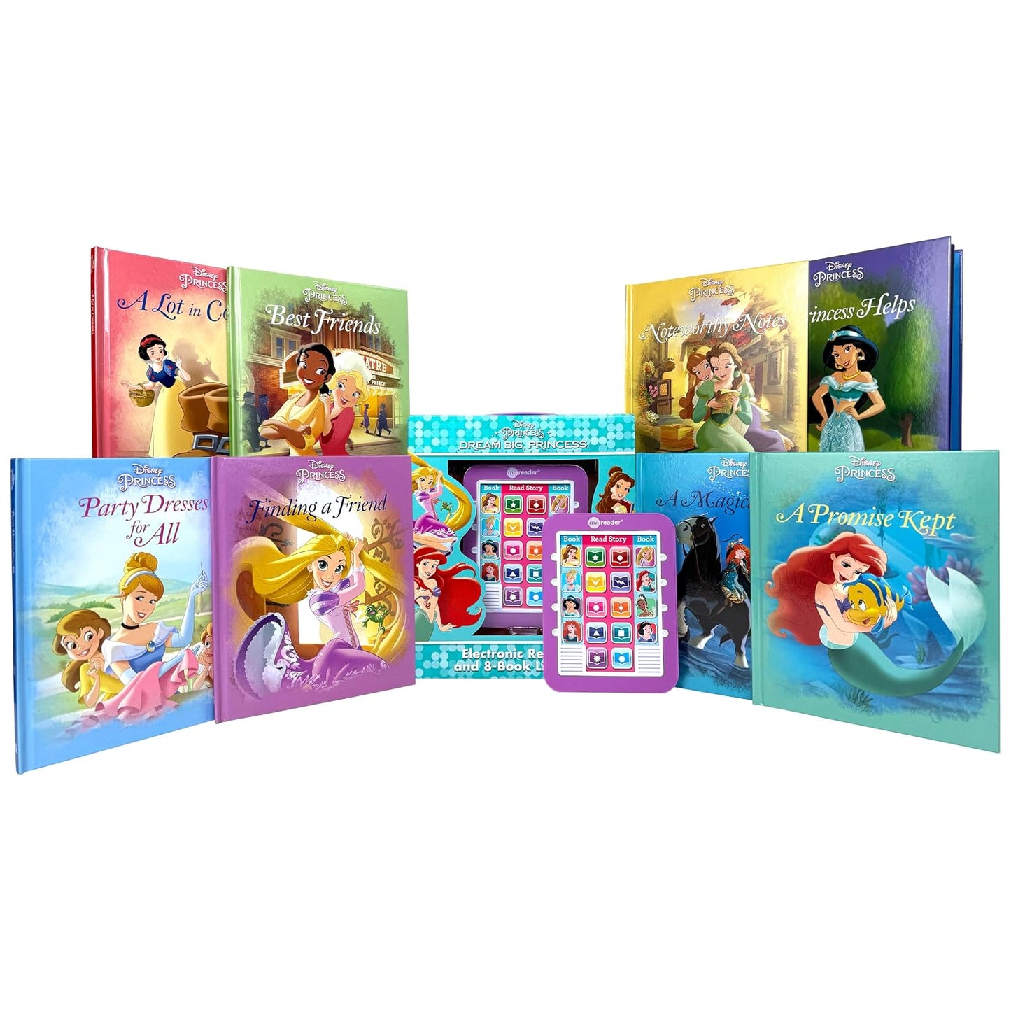 Disney Princess: Dream Big, Princess Me Reader Electronic Reader and 8-Book Library Sound Book Set