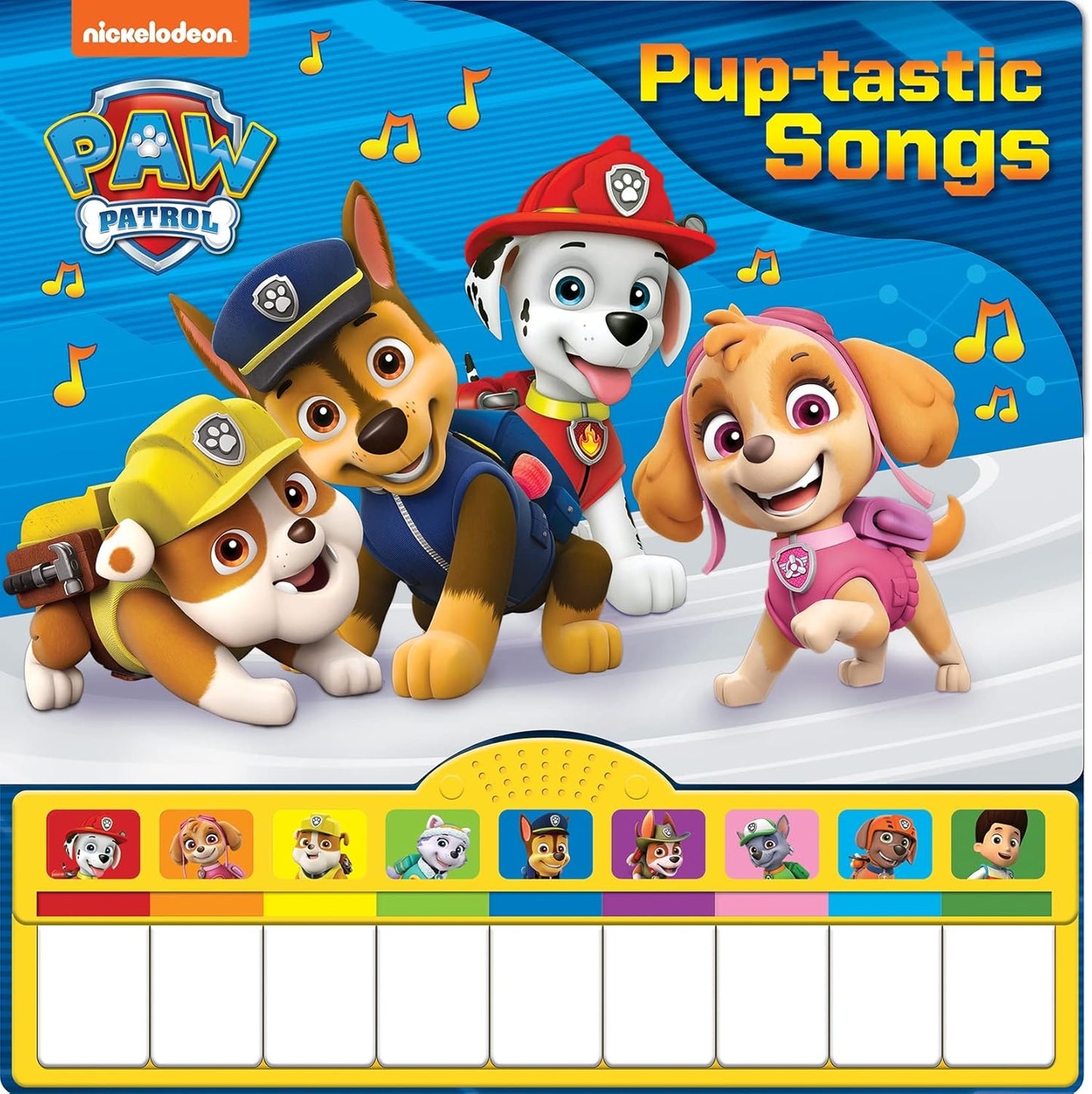Nickelodeon: PAW Patrol - Pup-tastic Songs Piano Songbook with Built-In Keyboard