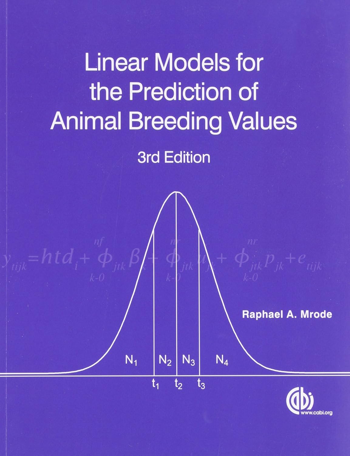 Linear Models for the Prediction of Animal Breeding Values