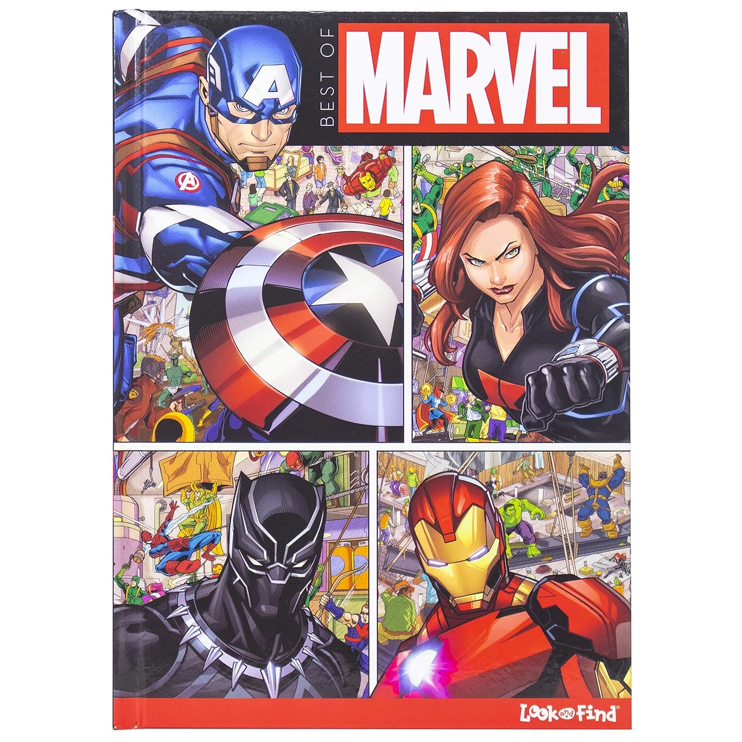 Best of Marvel Look and Find - Spider-Man, Avengers, Guardians of the Galaxy, Black Panther and More!