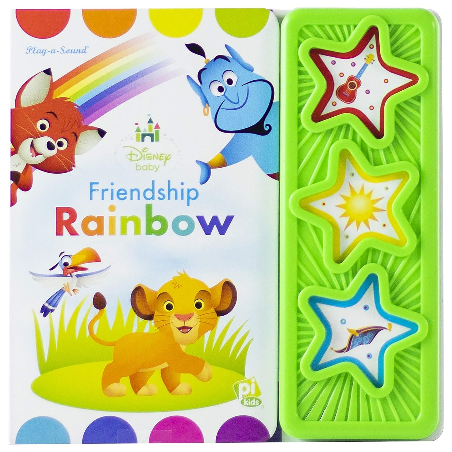 Disney Baby Lion King, Princess, and More! - Friendship Rainbow - Sound Book