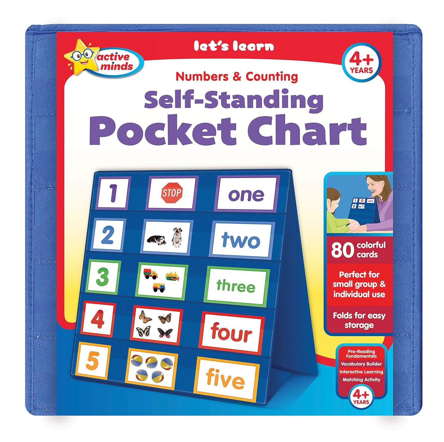 Active Minds Numbers and Counting Pocket Chart