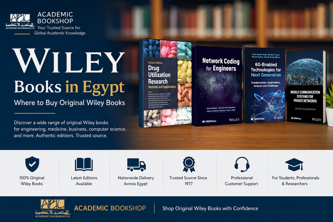 Wiley Books in Egypt: Where to Buy Original Wiley Books (2026)