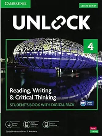 Unlock Level 4 Reading, Writing and Critical Thinking Student's Book with Digital Pack