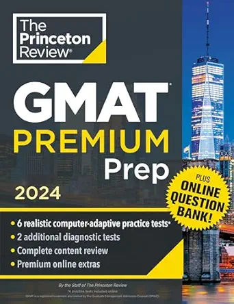 Princeton Review GMAT Premium Prep, 2024