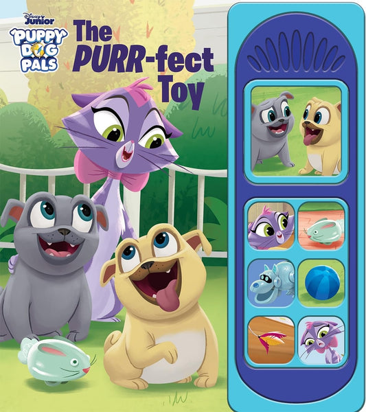 Disney Junior Puppy Dog Pals with Bingo and Rolly - The PURR-fect Toy Sound Book