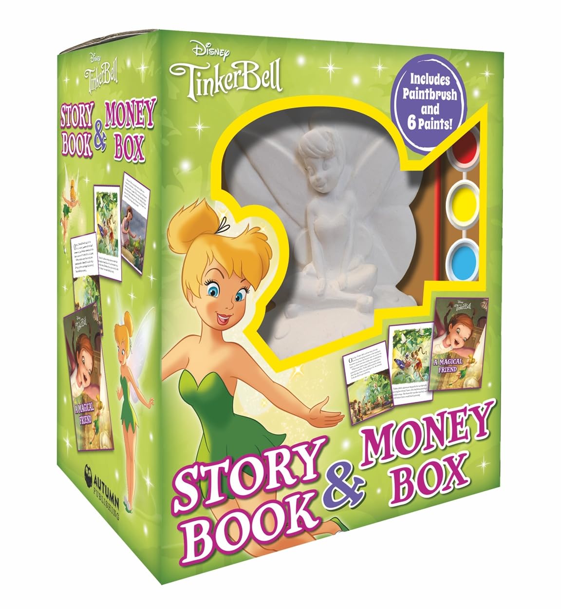 Disney Tinkerbell: Story Book & Money Box