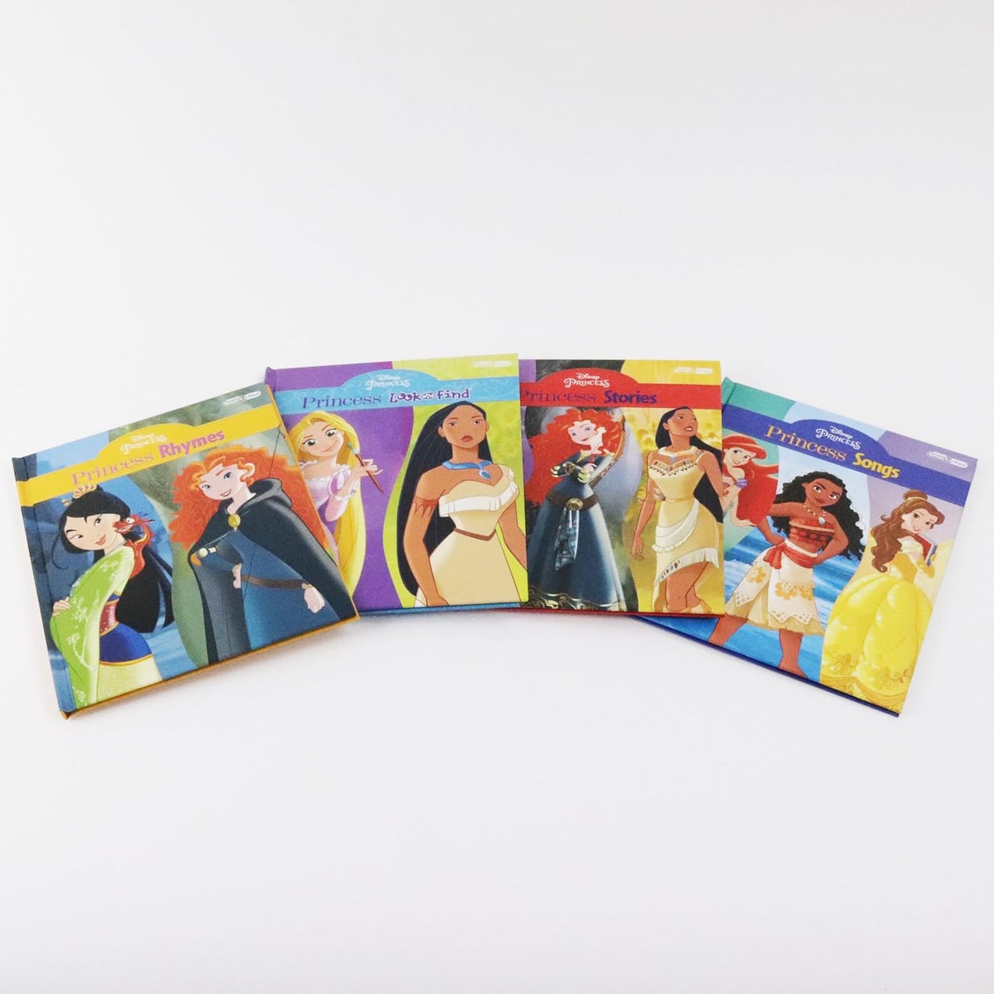 Disney Princess Moana, Cinderella, Rapunzel, and More! - My First Smart Pad Library - 8-Books and Interactive Activity Pad Sound Book Set