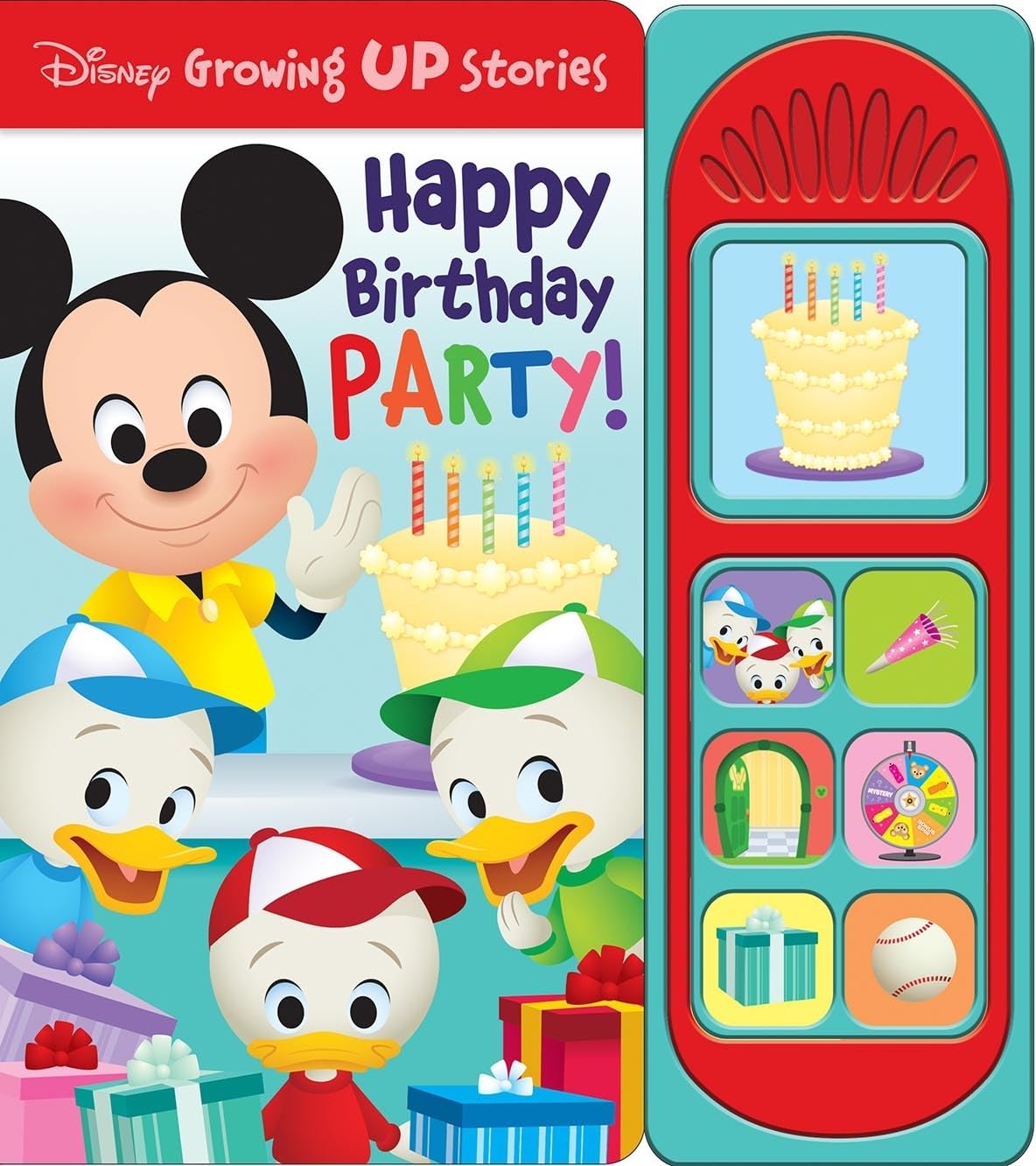 Disney Growing Up Stories - Happy Birthday Party! with Mickey Mouse 7-Button Sound Book