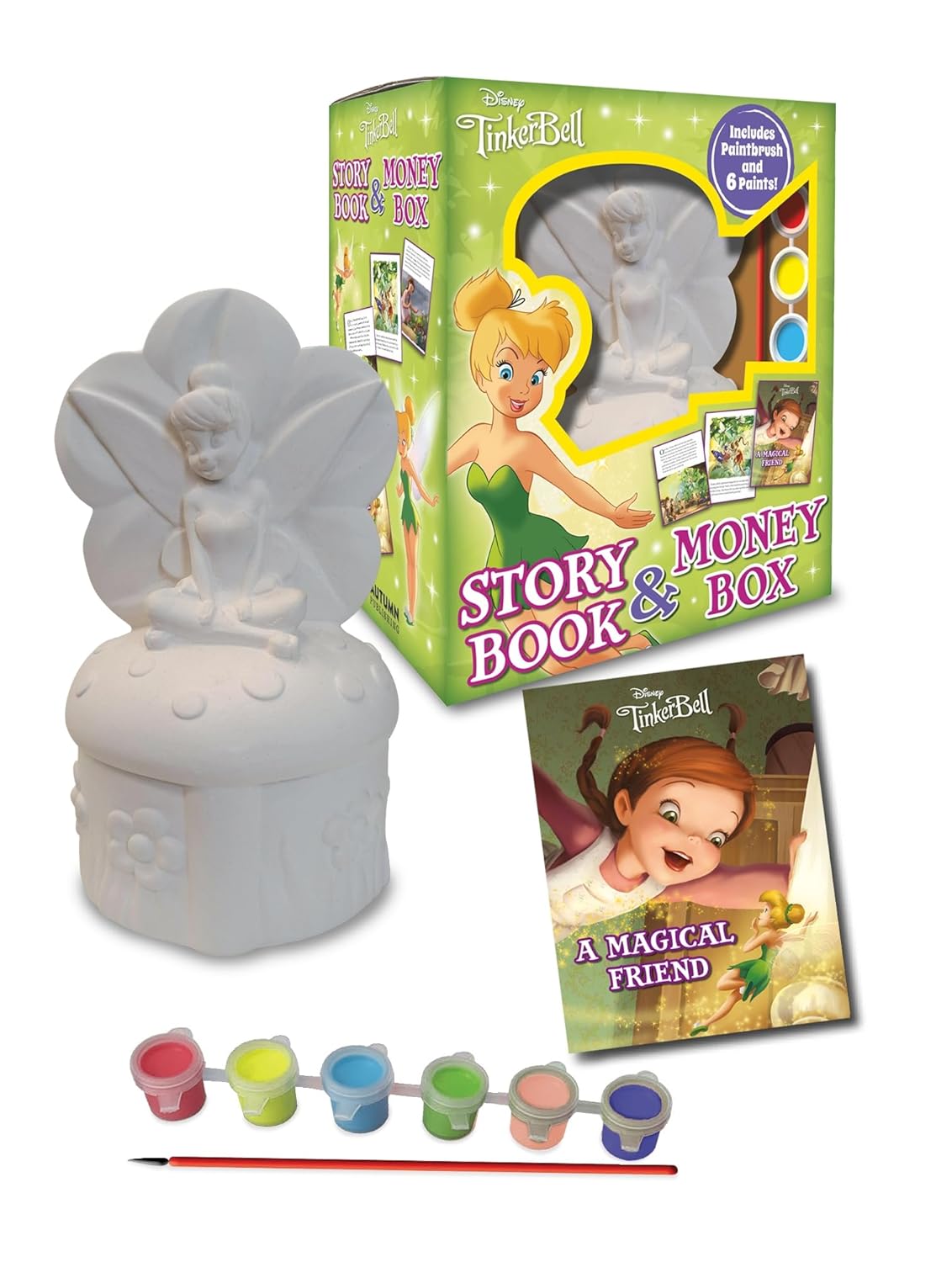 Disney Tinkerbell: Story Book & Money Box