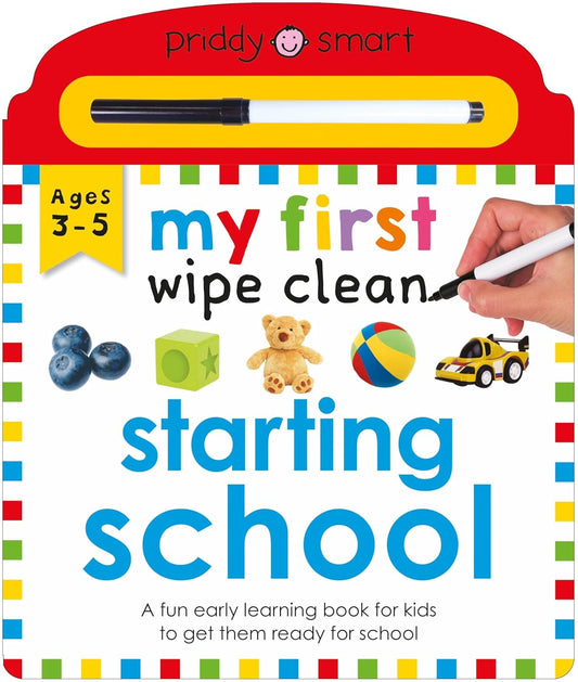 My First Wipe Clean: Starting School
