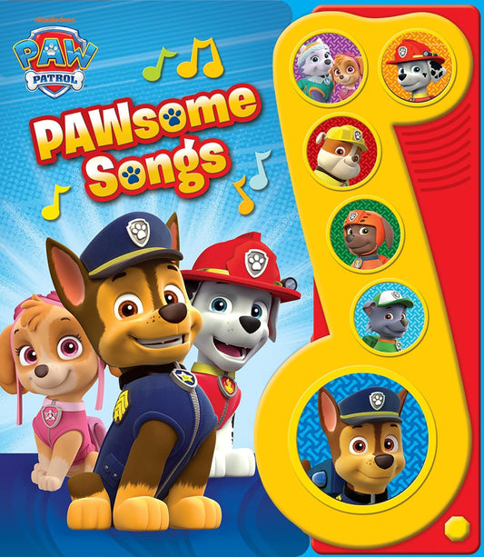 Nickelodeon PAW Patrol: PAWsome Songs Sound Book