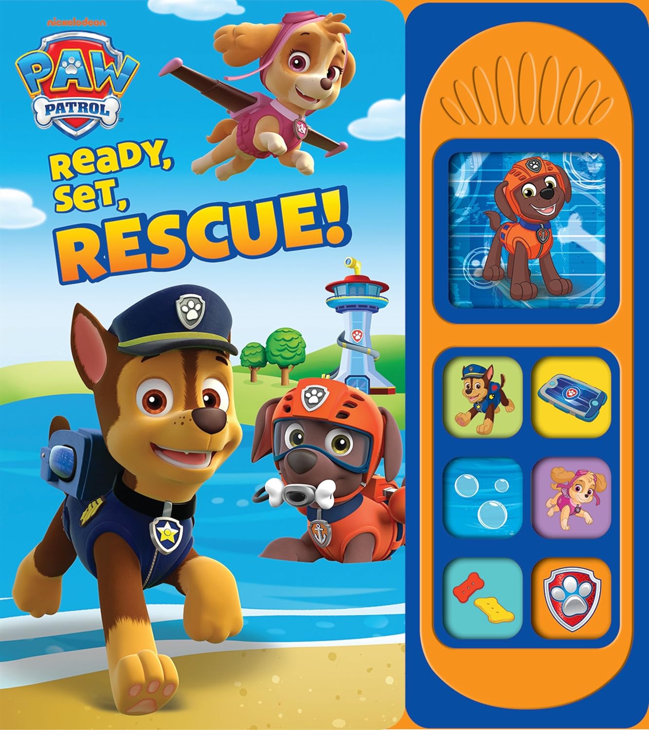 Nickelodeon Paw Patrol Chase, Skye, Marshall, & More. Ready, Set, Rescue - Sound Board Book