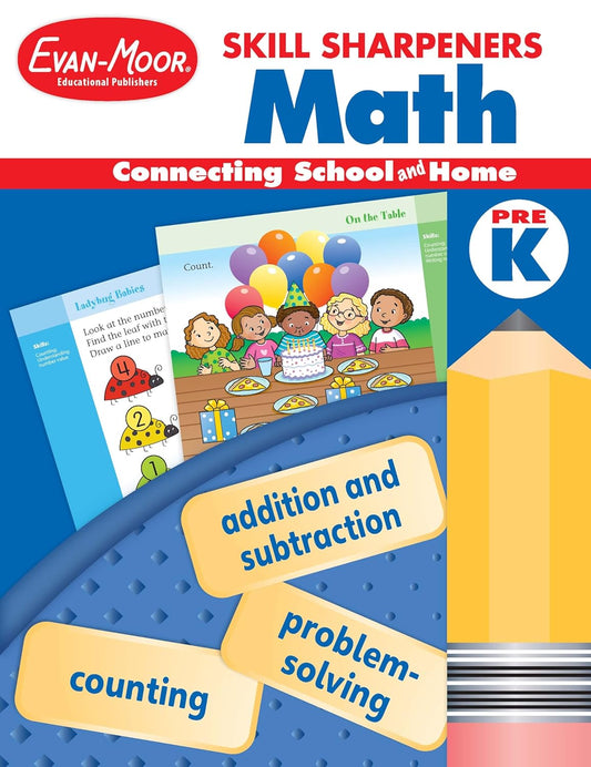 Skill Sharpeners: Math Grade Prek