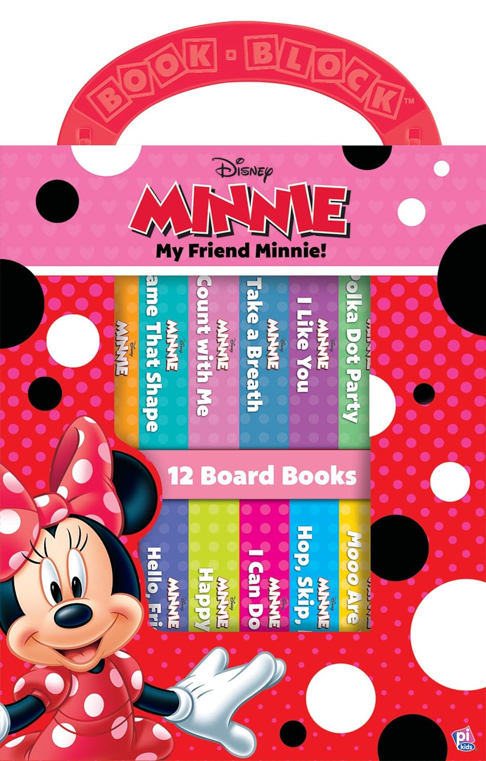 Disney - My Friend Minnie Mouse - My First Library 12 Board Book Block Set