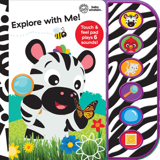 Baby Einstein – Explore with Me! - Touch & Feel Textured Sound Pad for Tactile Play