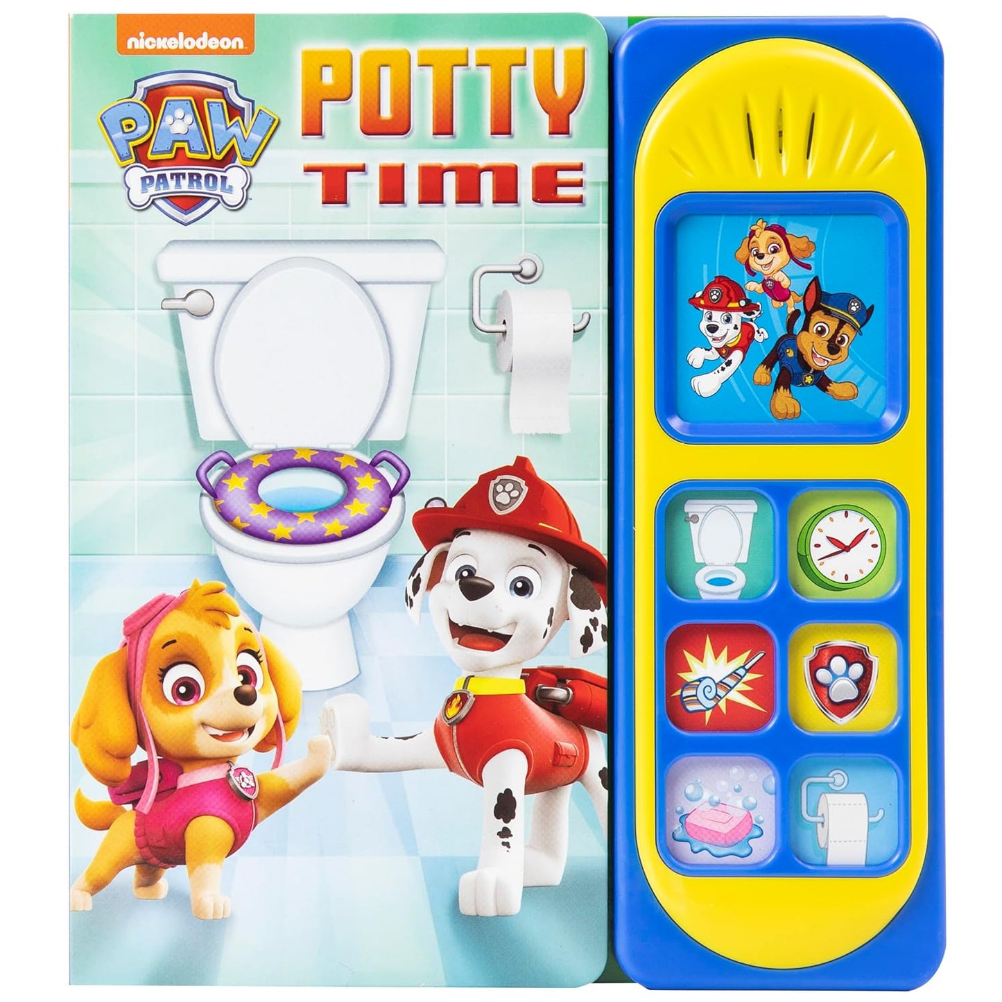 PAW Patrol Chase, Skye, Marshall, and More! - Potty Time - Potty Training Sound Book