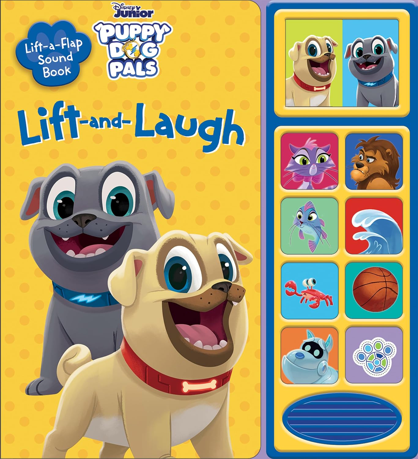 Disney Junior Puppy Dog Pals with Bingo and Rolly - Lift and Laugh Out Loud Sound Book