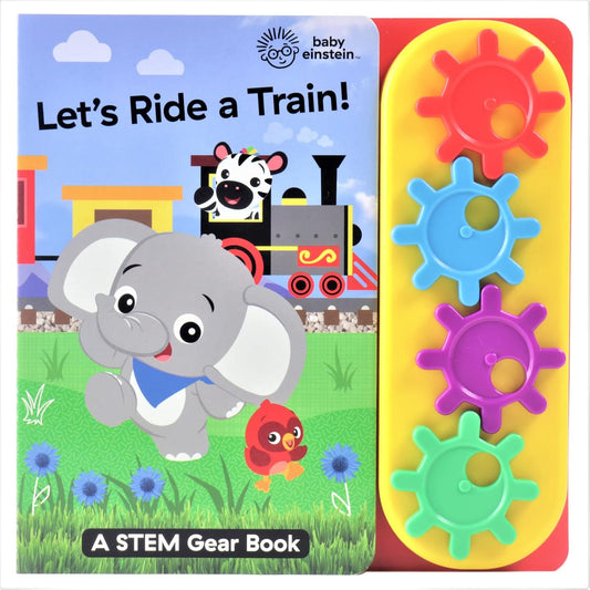 Baby Einstein - Let’s Ride a Train! - A STEM Gear Sound Book