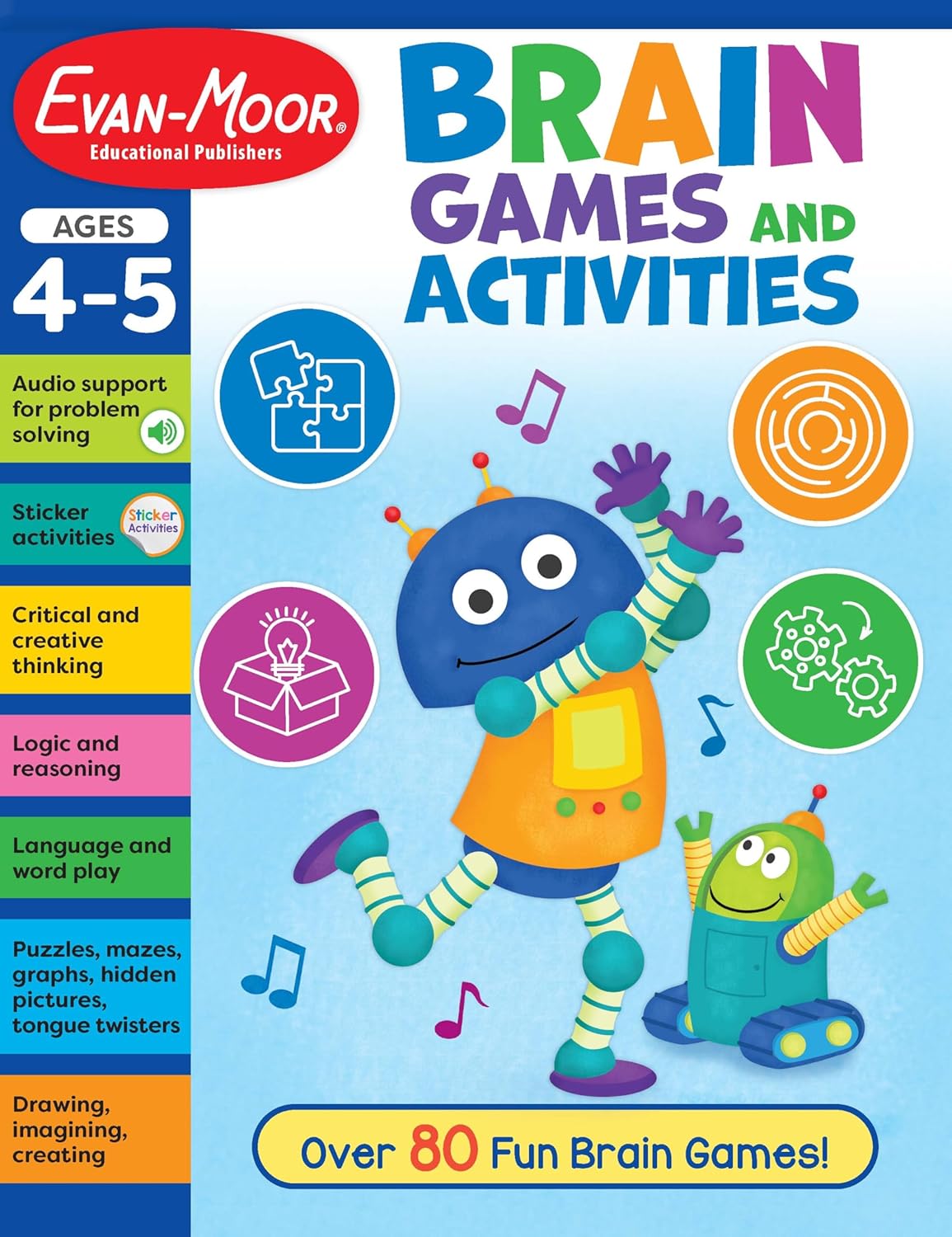 Brain Games and Activities Age 4 - 5