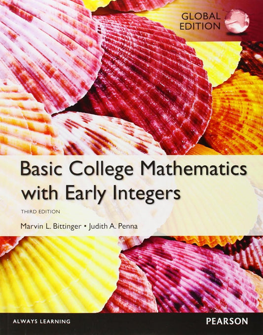 Basic College Maths with Early Integers, Global Edition