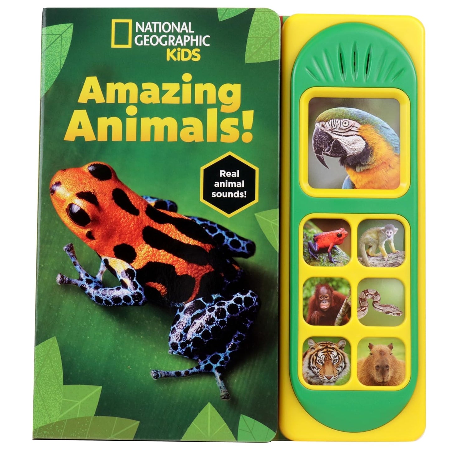 National Geographic Kids - Amazing Animals! 7-Button Animal Sound Book