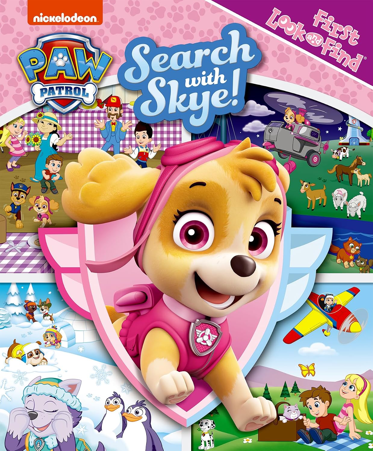 Nickelodeon Paw Patrol - Search with Skye First Look and Find Activity Book