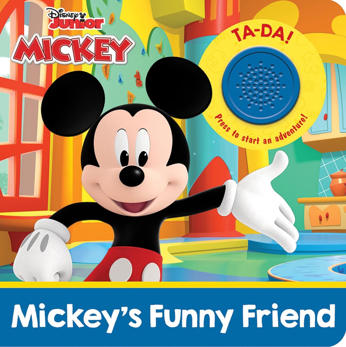 Disney Junior Mickey Mouse - Mickey's Funny Friend Sound Book - Mickey, Minnie, Donald, Daisy, and more!