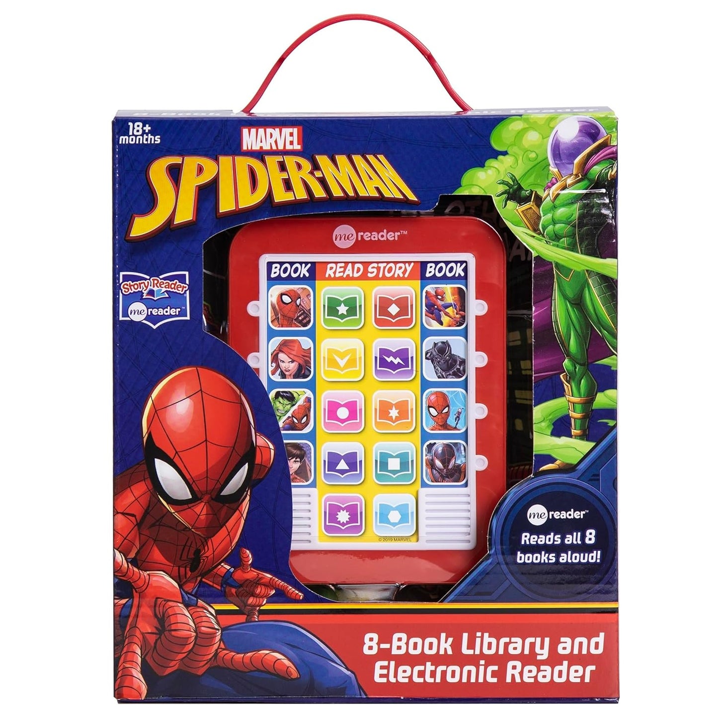 Marvel Spider-Man: Me Reader 8-Book Library and Electronic Reader Sound Book Set