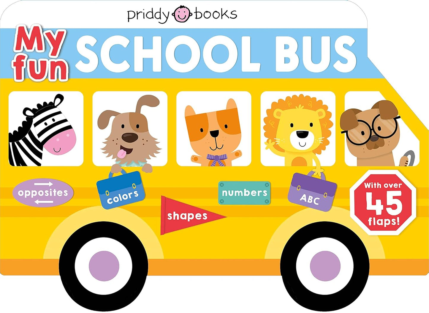 My Fun School Bus Lift-the-flap