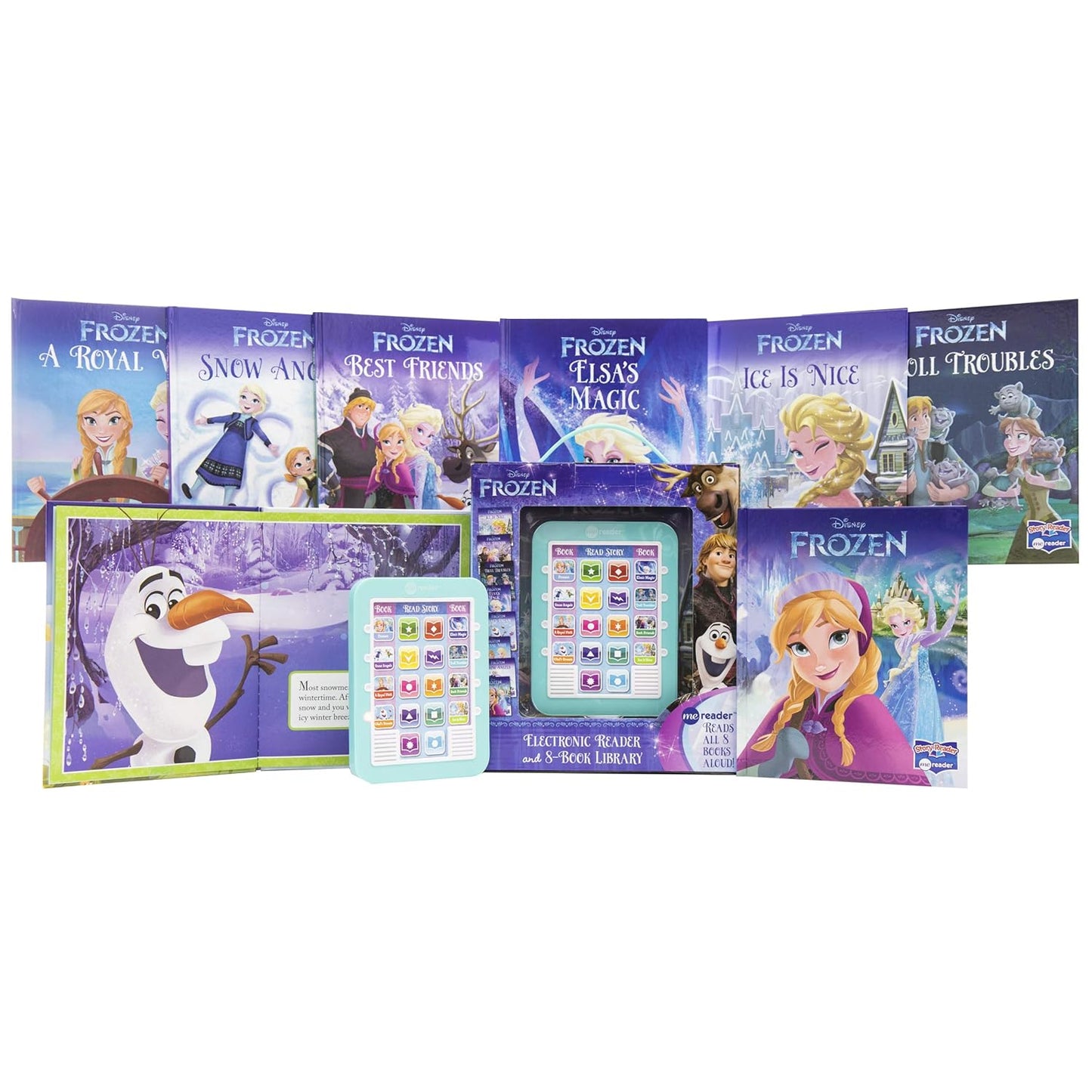 Disney Frozen: Me Reader Electronic Reader and 8-Book Library Sound Book Set