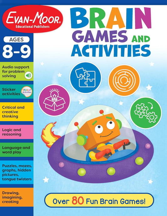 Brain Games and Activities Age 8 - 9