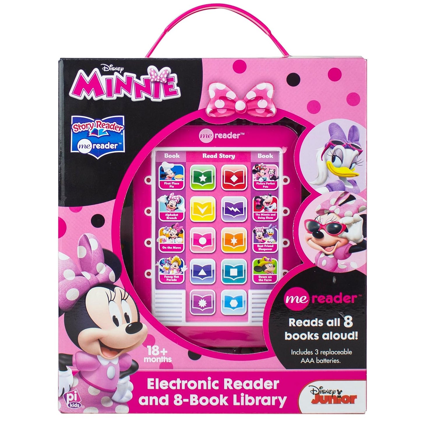 Disney Junior Minnie: Me Reader Electronic Reader and 8-Book Library Sound Book Set