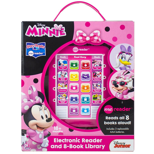 Disney Junior Minnie: Me Reader Electronic Reader and 8-Book Library Sound Book Set