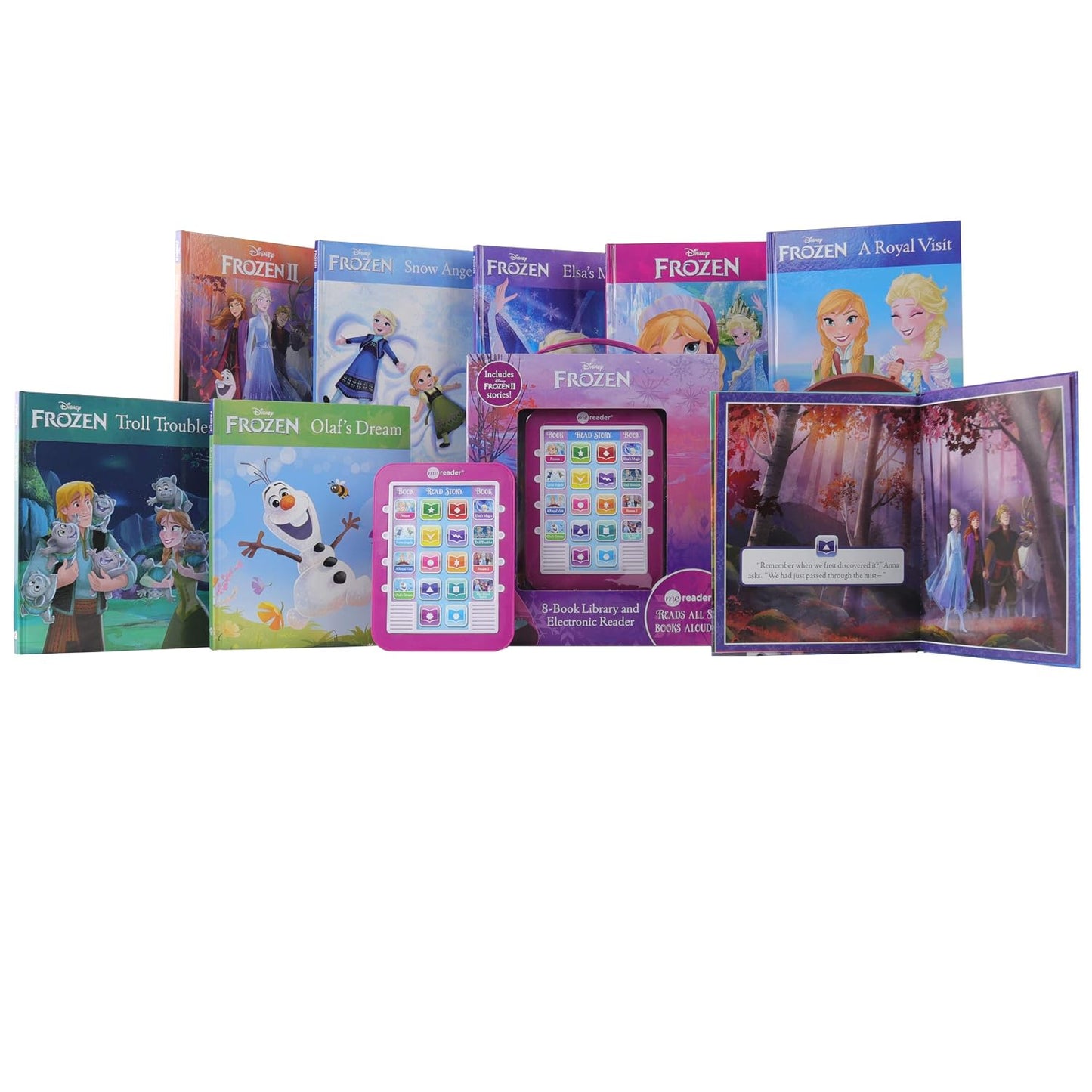 Disney Frozen: Me Reader 8-Book Library and Electronic Reader Sound Book Set