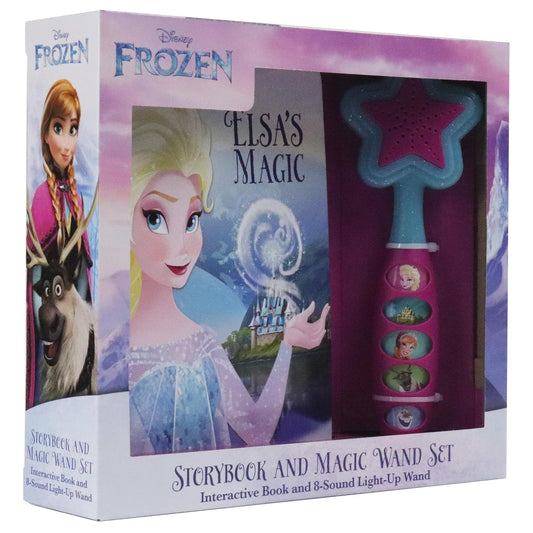 Disney Frozen - Elsa's Magic - Storybook and Magic Wand Toy Sound Book Set
