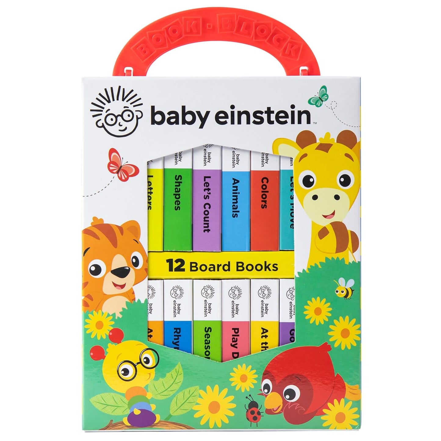 Baby Einstein - My First Library Board Book Block 12-Book Set
