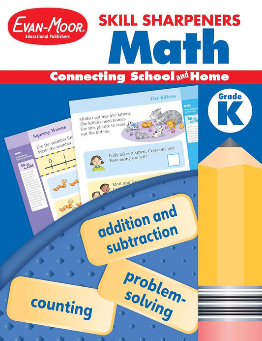 Skill Sharpeners: Math Grade K