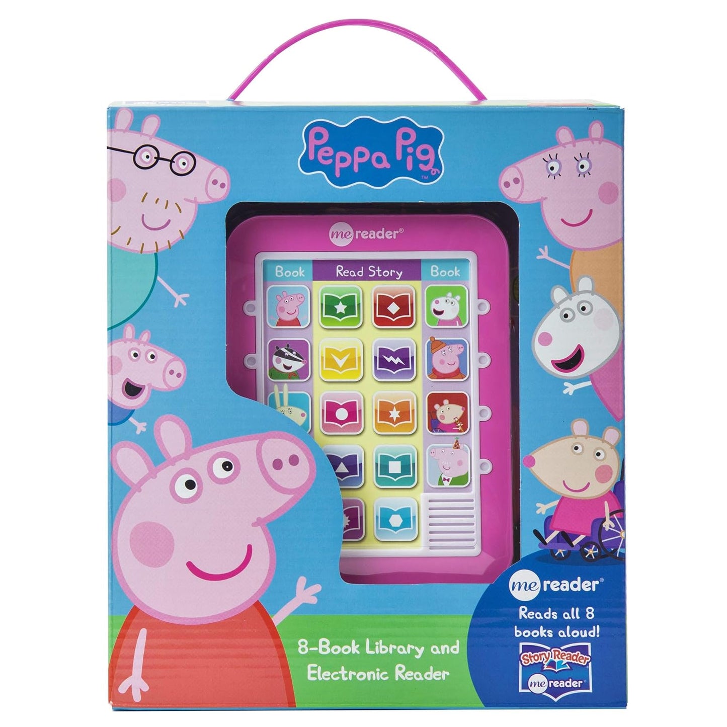 Peppa Pig: Me Reader 8-Book Library and Electronic Reader Sound Book Set