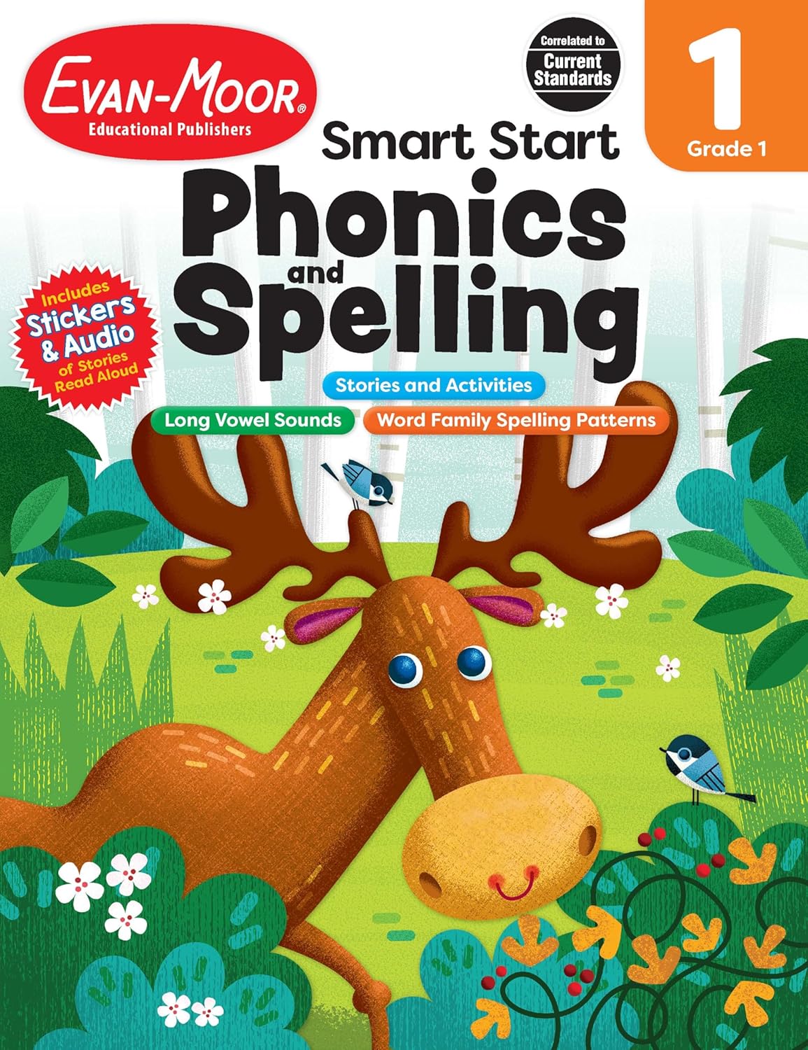 Smart Start: Phonics and Spelling Grade 1 Workbook
