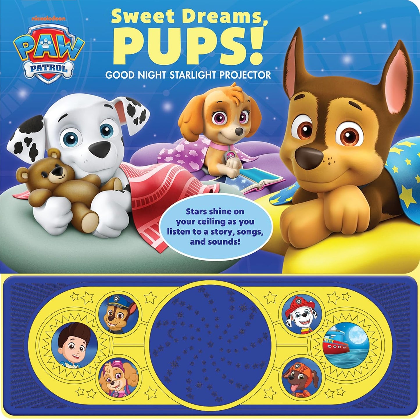PAW Patrol - Sweet Dreams PUPS! Good Night Starlight Projector
