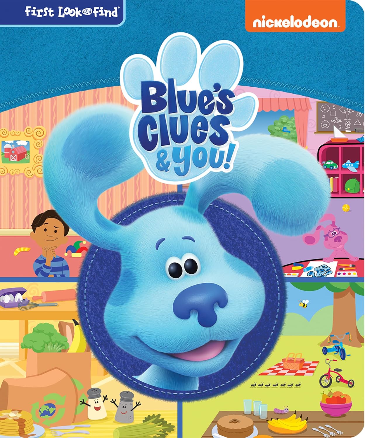 Nickelodeon Blue's Clues & You! - First Look and Find Activity Book