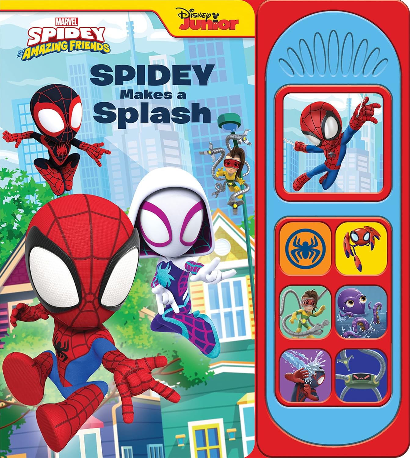 Marvel Spider-man - Spidey and his Amazing Friends – Spidey Makes a Splash Sound Book