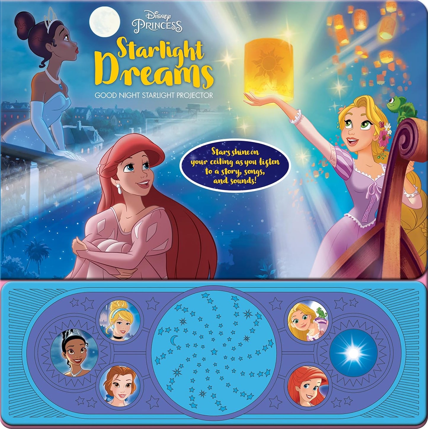 Disney Princess Cinderella, Belle, Rapunzel, an More! - Starlight Dreams Good Night Starlight Projector